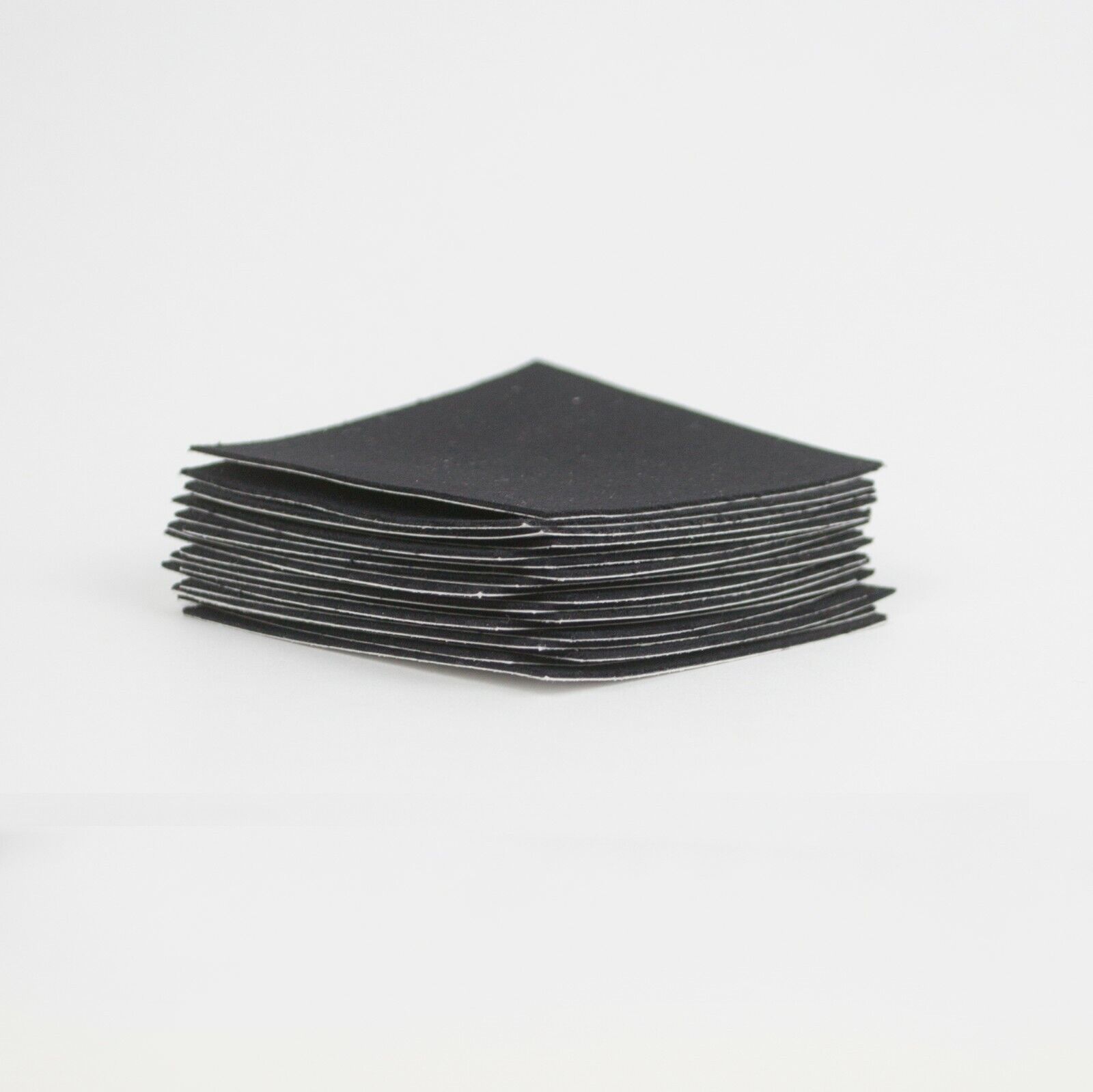Peel And Stick Fabric Patch 10 Pack 2.5" X 2.5" Black