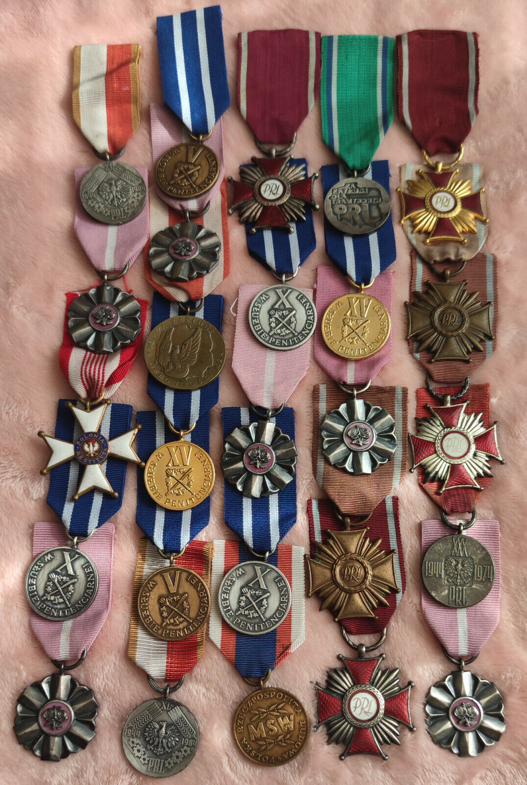 Huge Set Of Polish Old & Rare Military Medals- 26 Medals !!! Bargain !!!