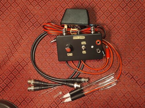 Transistor Diode Curve Tracer, Component Tracker Tester + Probes & Bnc Cables