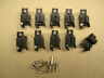 10 Repro American Flyer Universal Knuckle Couplers+mounting Rivets
