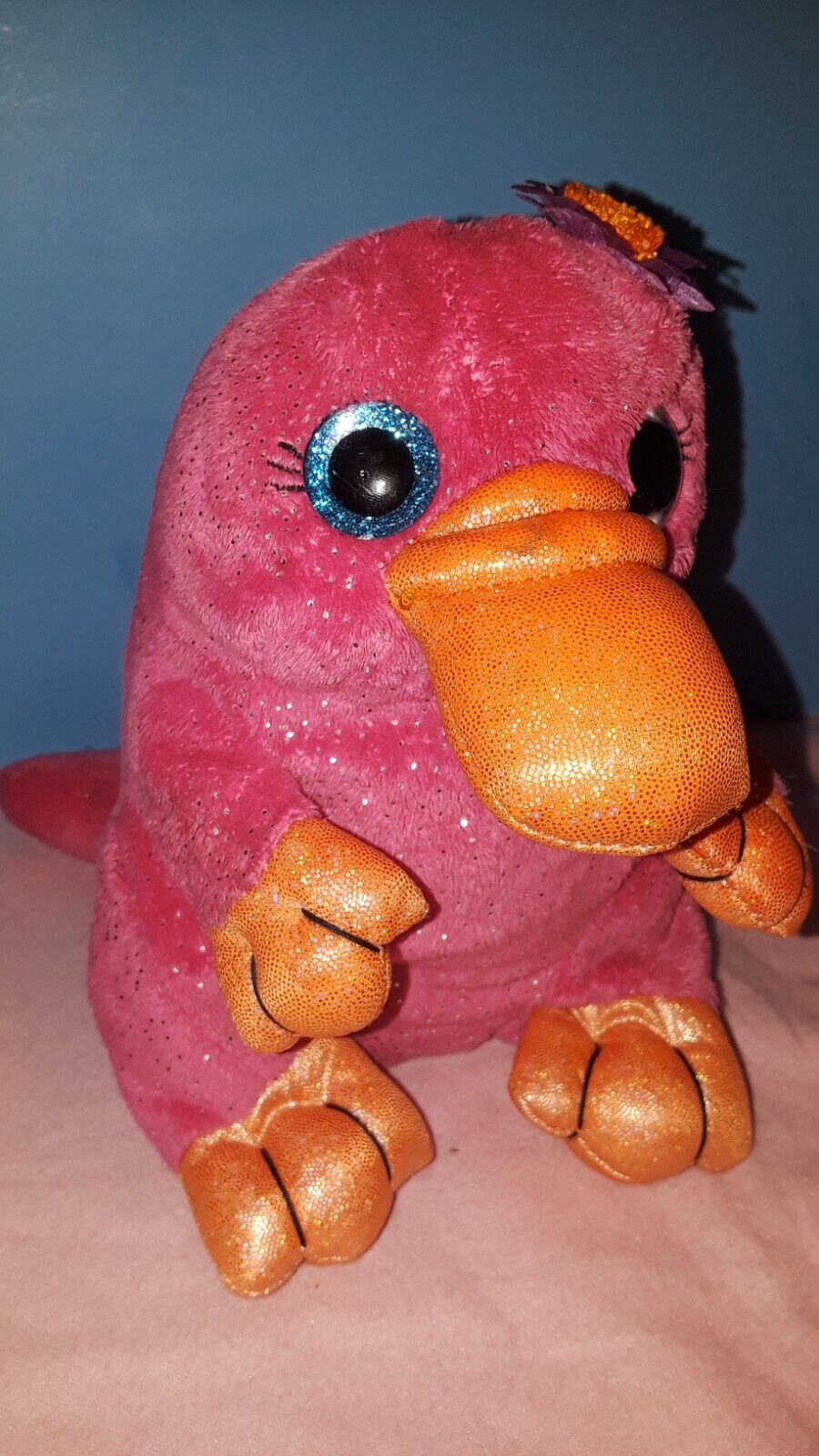 First & Main Under The Sea Pink Platypus Plush Stuffed Animal 7"