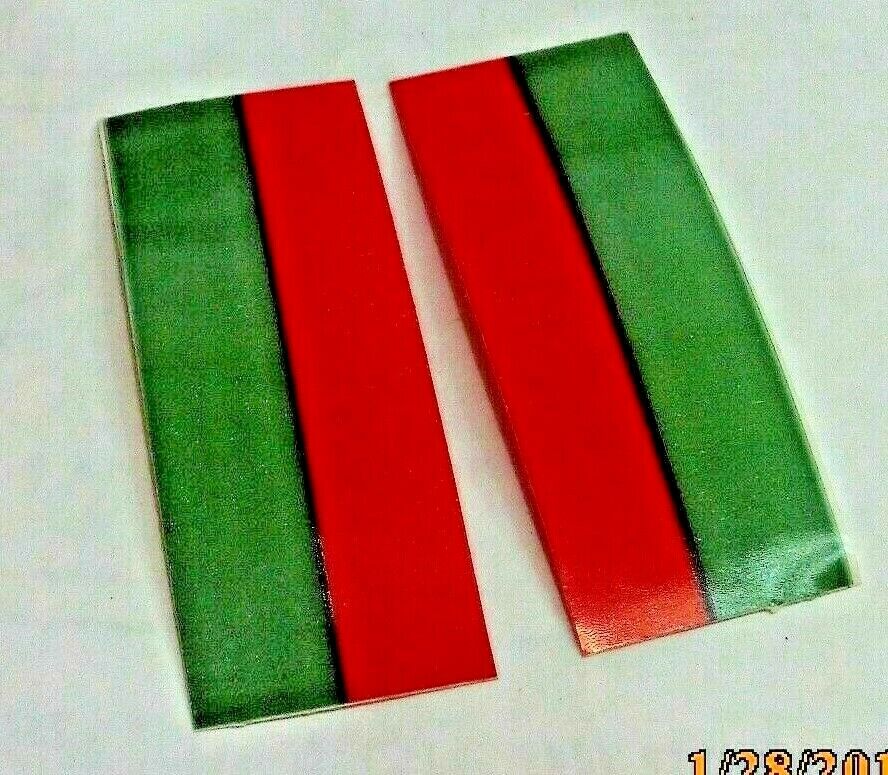 Switch Lens Tape  Red & Green American Flyer S Gauge Can Do 1 Pair