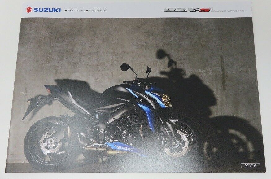 2019 Suzuki Gsx-s 1000/f (abs)japanese Brochure