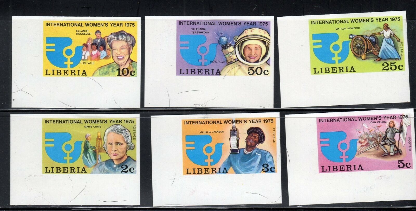 Liberia Africa Stamps Mint Hinged  Mperf Lot 30771