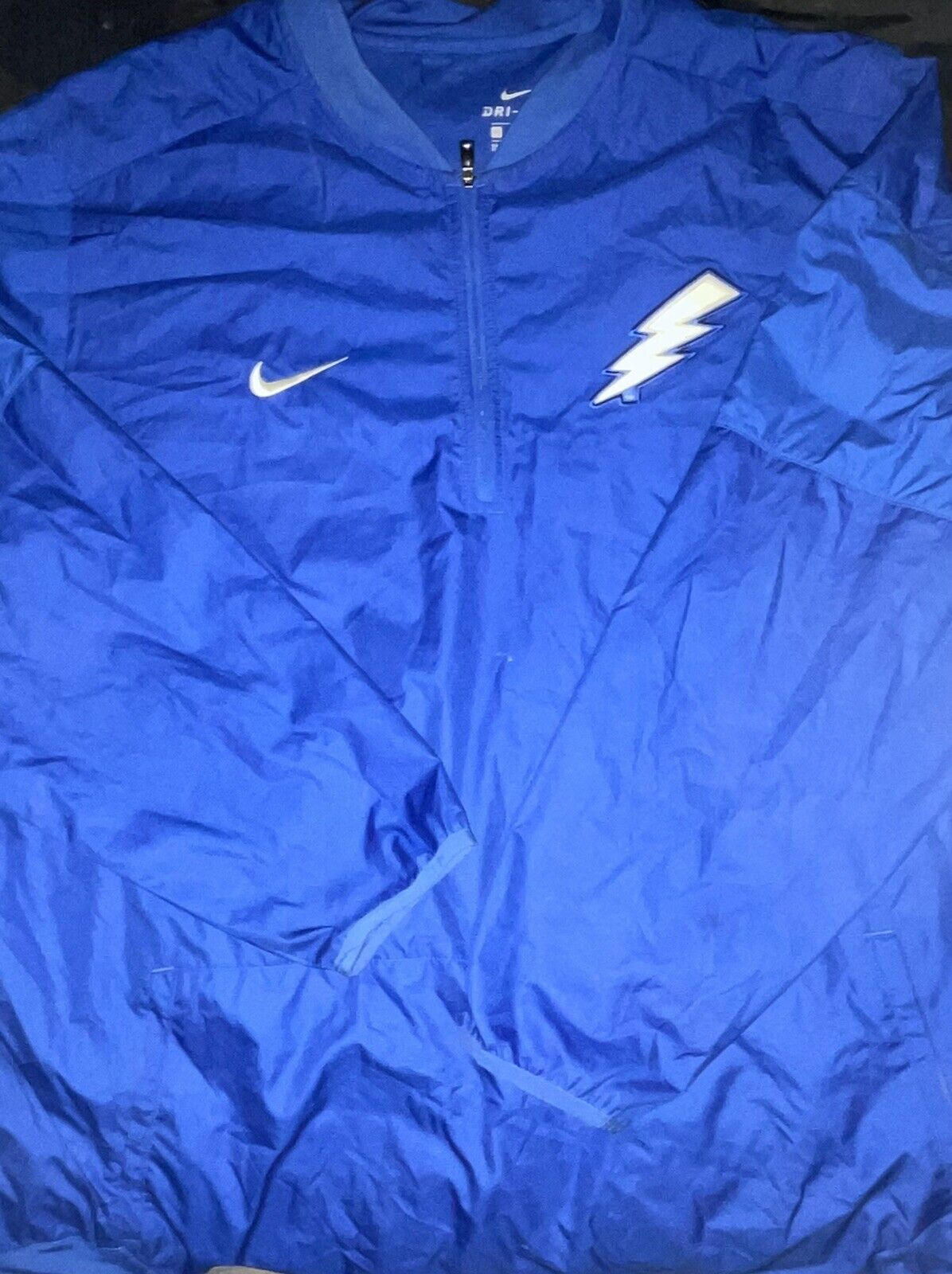 Nike Tampa Bay Lighting Wind Breaker Jacket Size 3xl