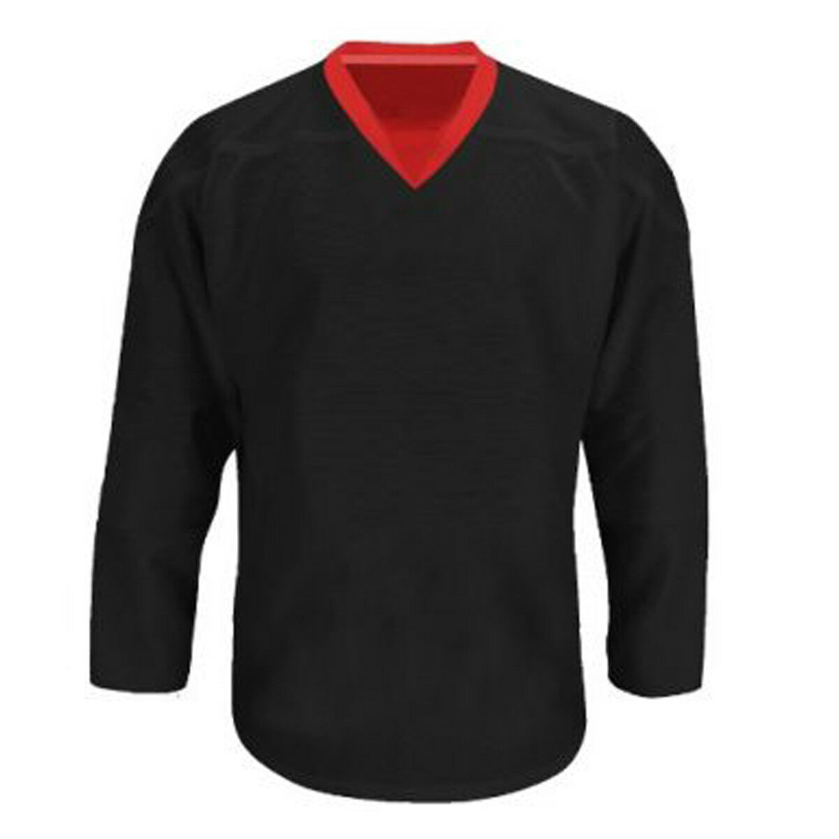 Troy Hockey Reversible Senior Hockey Jersey - Black, Red (new) Lists @ $30