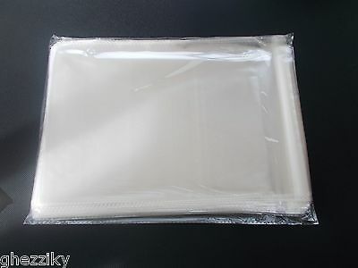 100 5 X 7 Clear Resealable Cello Bag Plastic Envelopes Bags Sleeves 1.5mil