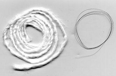 2' Each Smoke Nichrome Wire & Wick For American Flyer Steam Engines Trains Parts